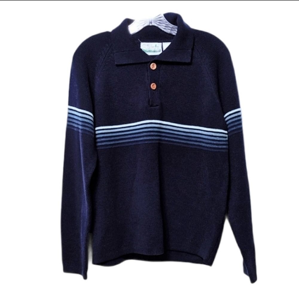 VINTAGE Snow Country Ski Pullover Sweater L